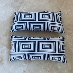 WAYFAIR INDOOR/OUTDOOR LUMBAR PILLOW (Set of 2)